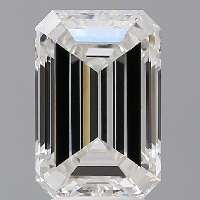 4.08 ct. emerald Lab Grown Diamond front image