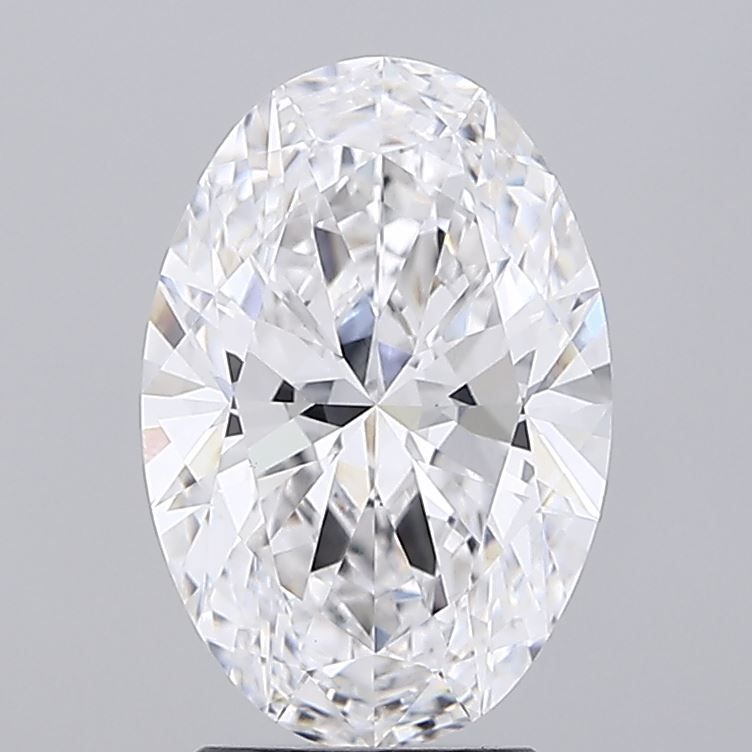 3.01 ct. oval Lab Grown Diamond front image