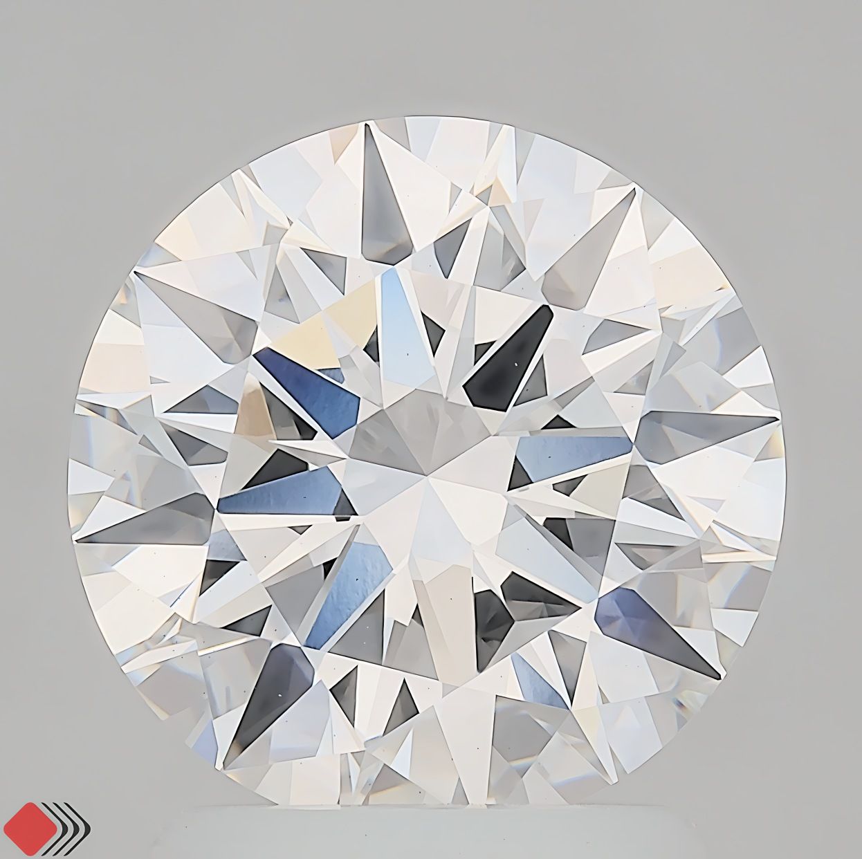 2.04 ct. round Lab Grown Diamond front image