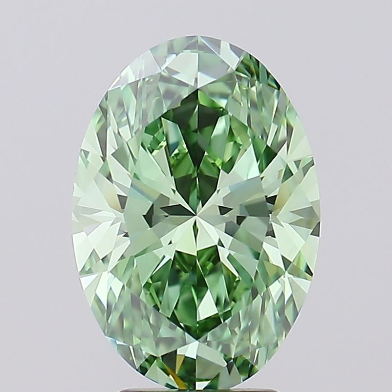 3.51 ct. oval Lab Grown Diamond front image