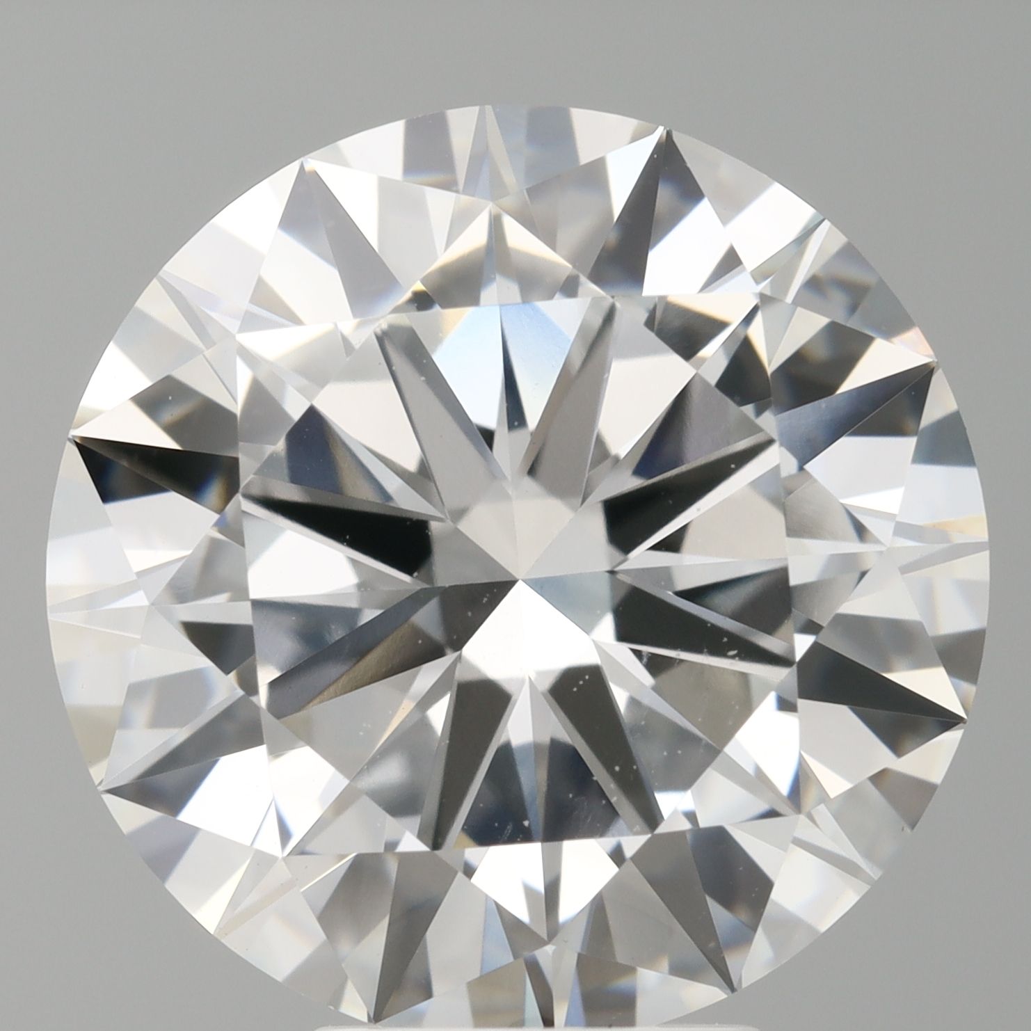 6.54 ct. round Lab Grown Diamond front image
