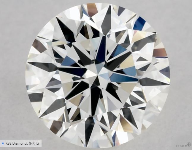 0.56 ct Round diamond