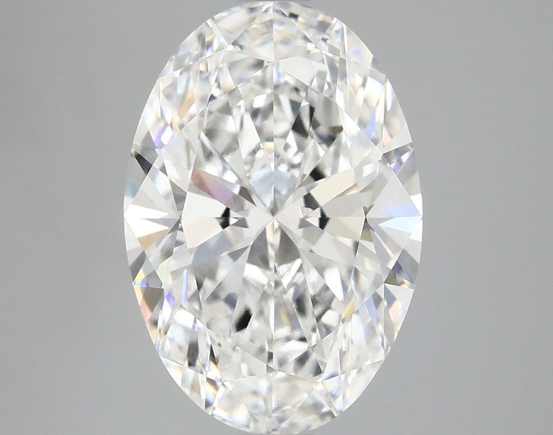4.05 ct. oval Lab Grown Diamond front image