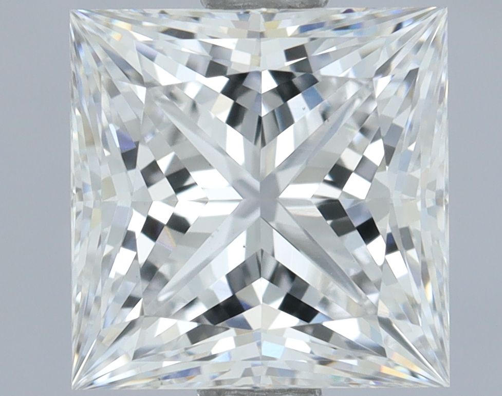 1.54 ct. princess Lab Grown Diamond front image