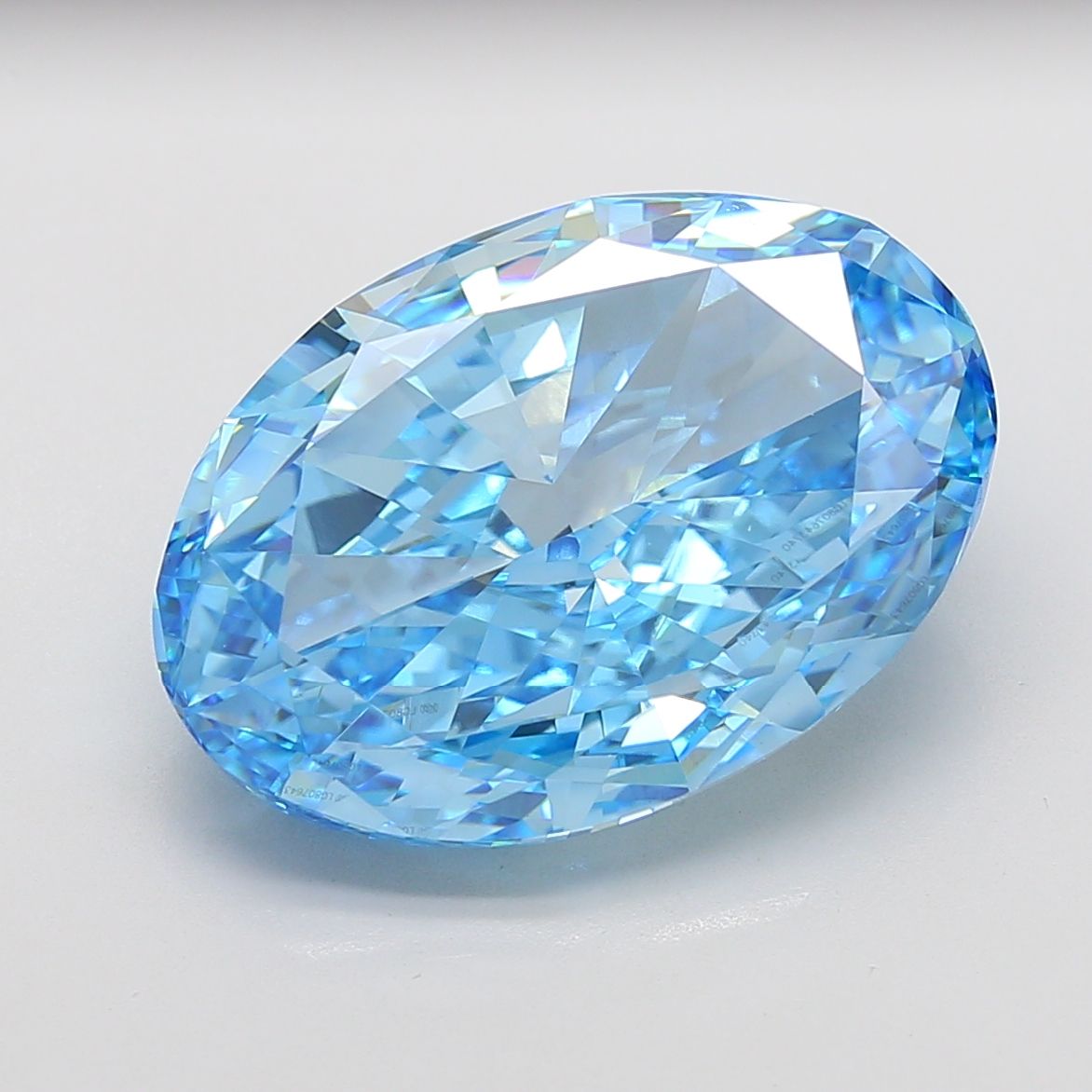 20.01 ct. oval Lab Grown Diamond front image