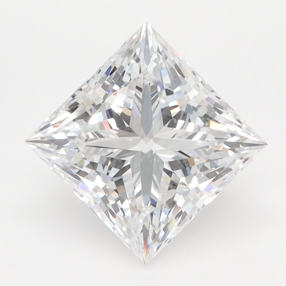 3.09 ct. princess Lab Grown Diamond front image
