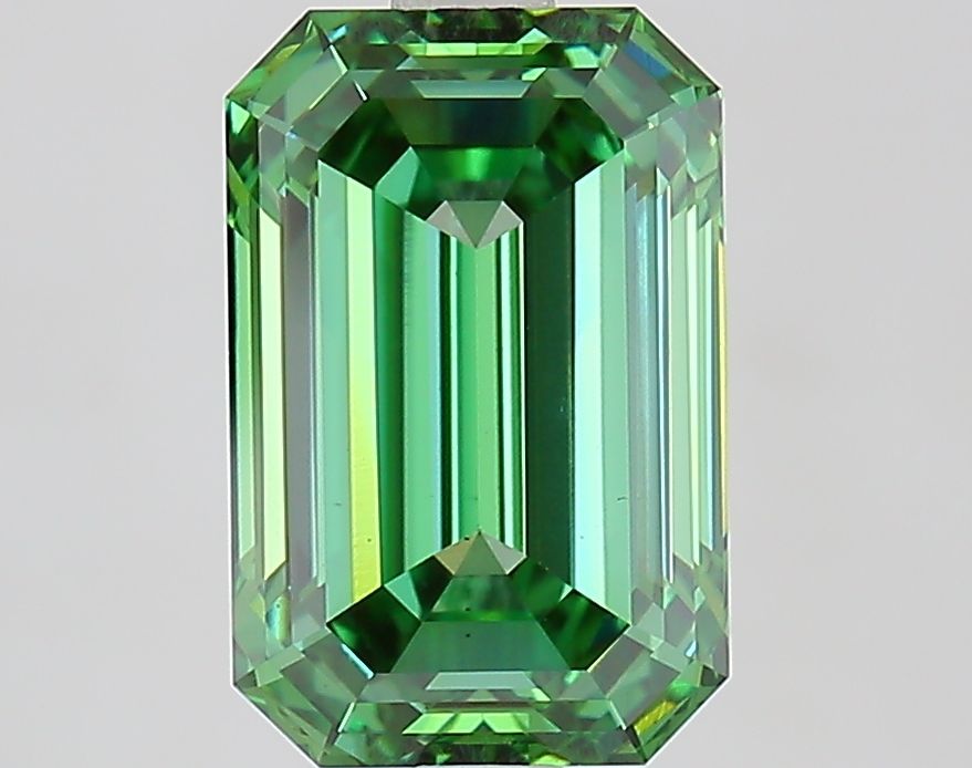 3.04 ct. emerald Lab Grown Diamond front image