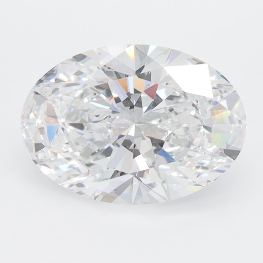 2.08 ct. oval Lab Grown Diamond front image