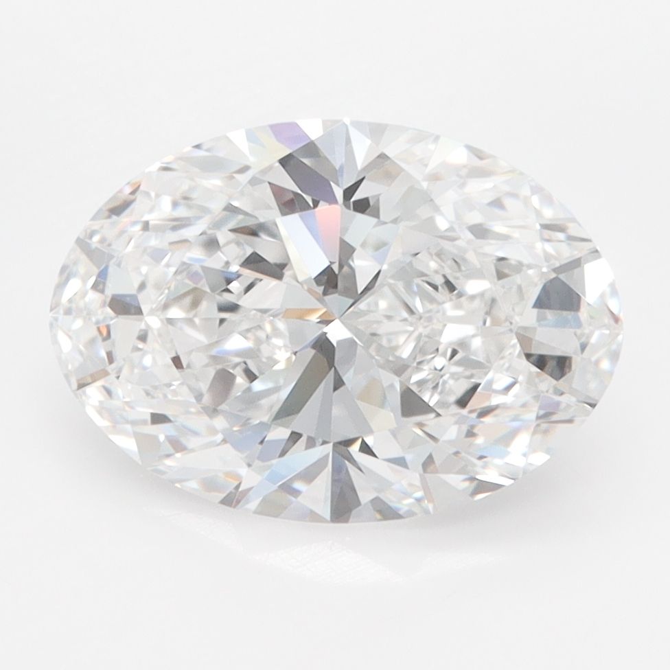 3.00 ct. oval Lab Grown Diamond front image