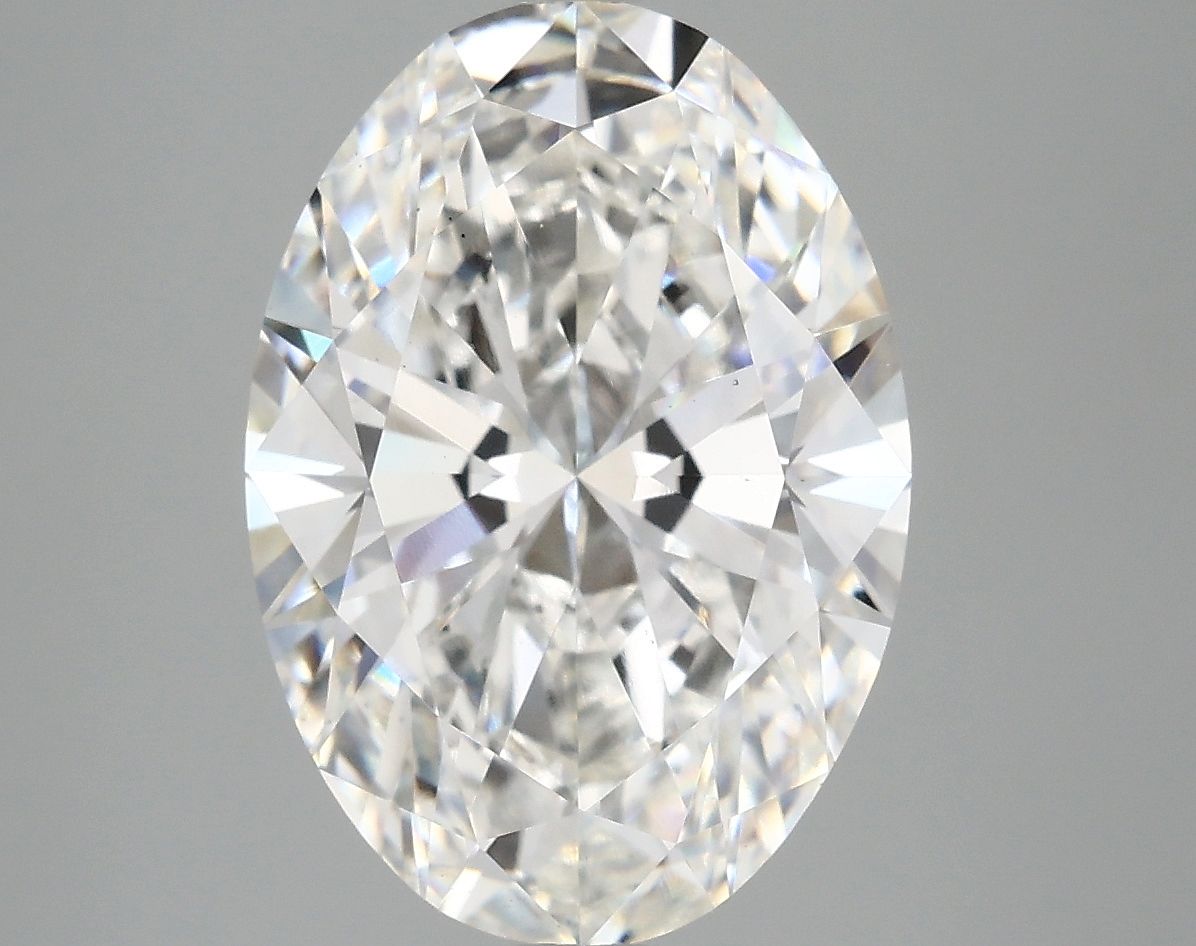 5.09 ct. oval Lab Grown Diamond front image