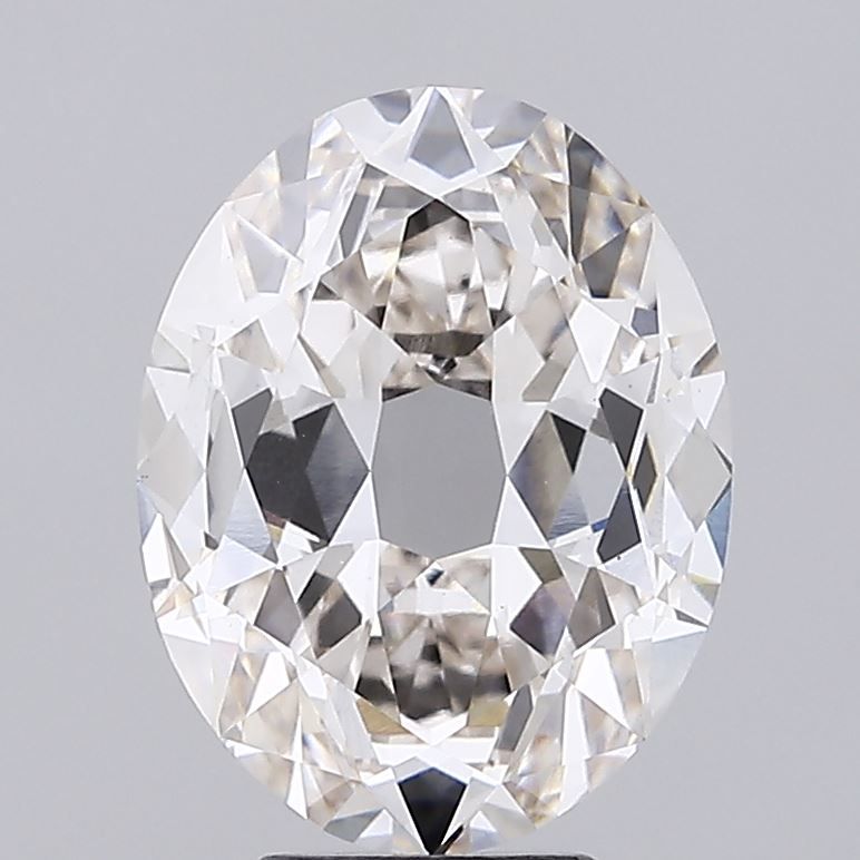 6.04 ct. oval Lab Grown Diamond front image