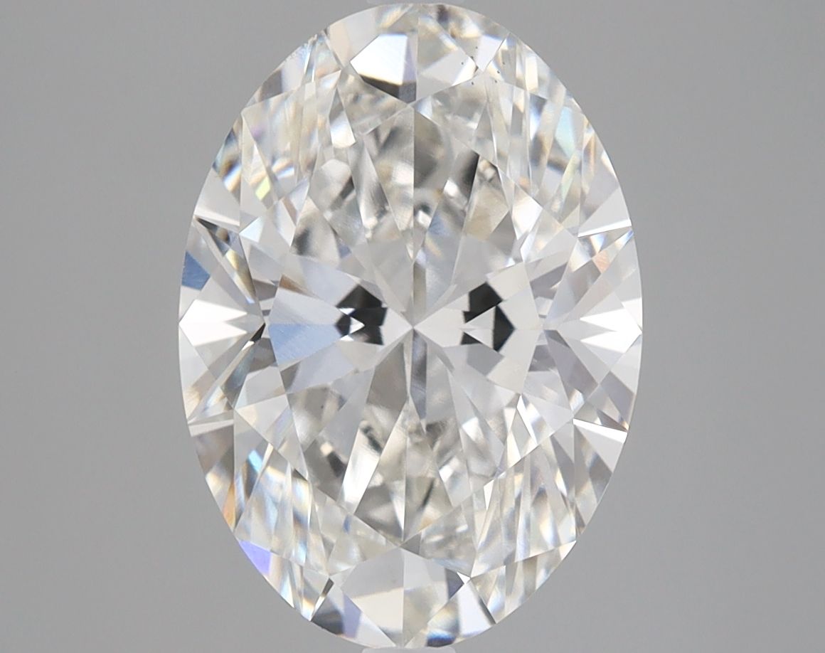4.06 ct. oval Lab Grown Diamond front image