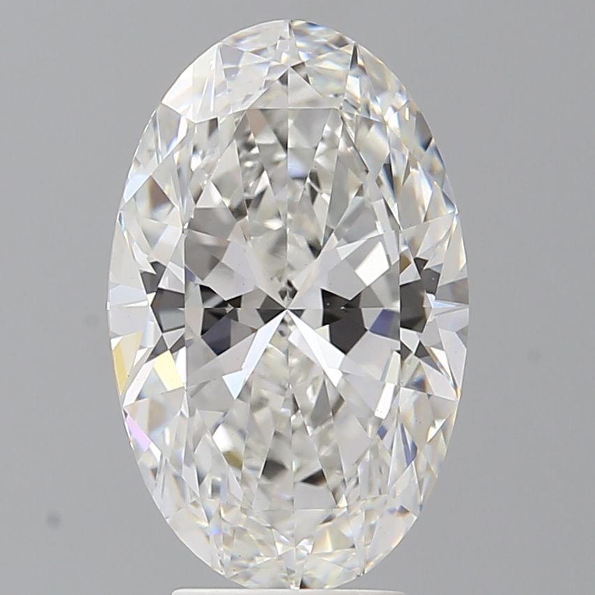 4.60 ct. oval Lab Grown Diamond front image