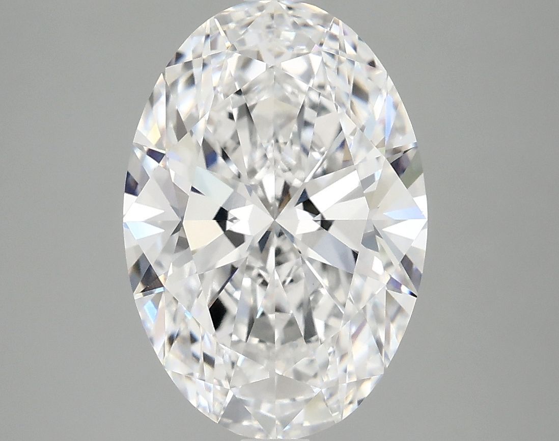 3.93 ct. oval Lab Grown Diamond front image