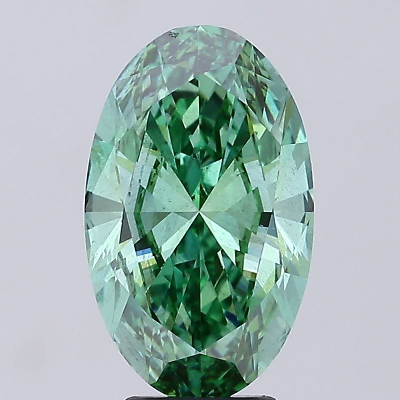 4.50 ct. oval Lab Grown Diamond front image