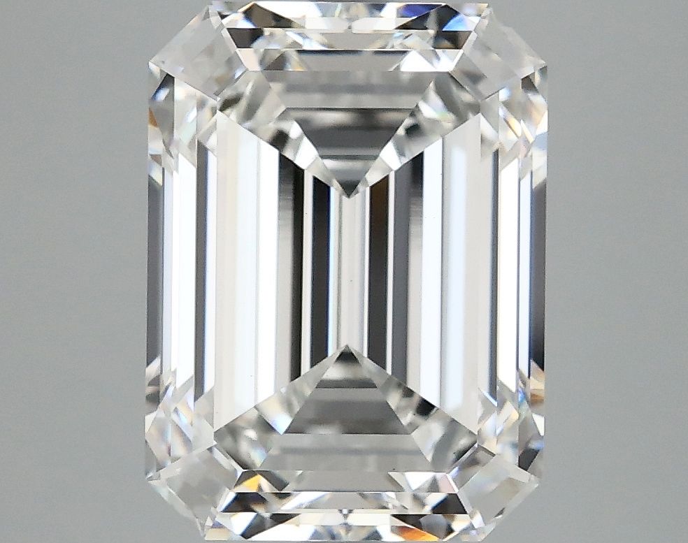 5.09 ct. emerald Lab Grown Diamond front image