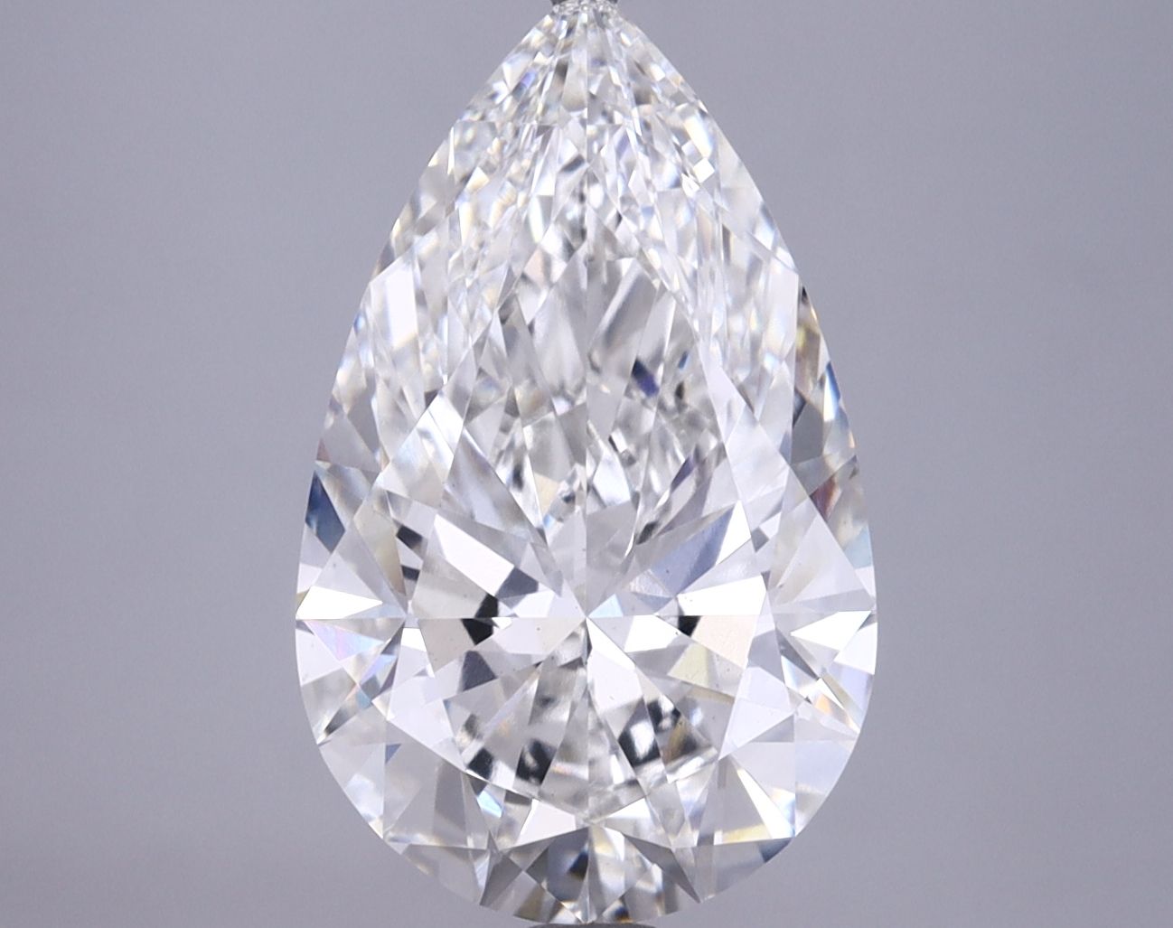 3.74 ct. pear Lab Grown Diamond front image