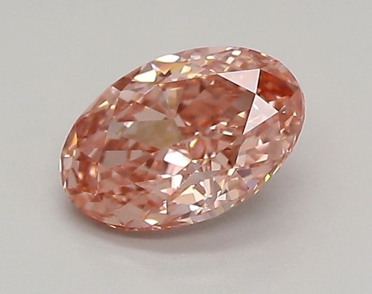 0.83 CT Fancy Vivid Pink OVAL