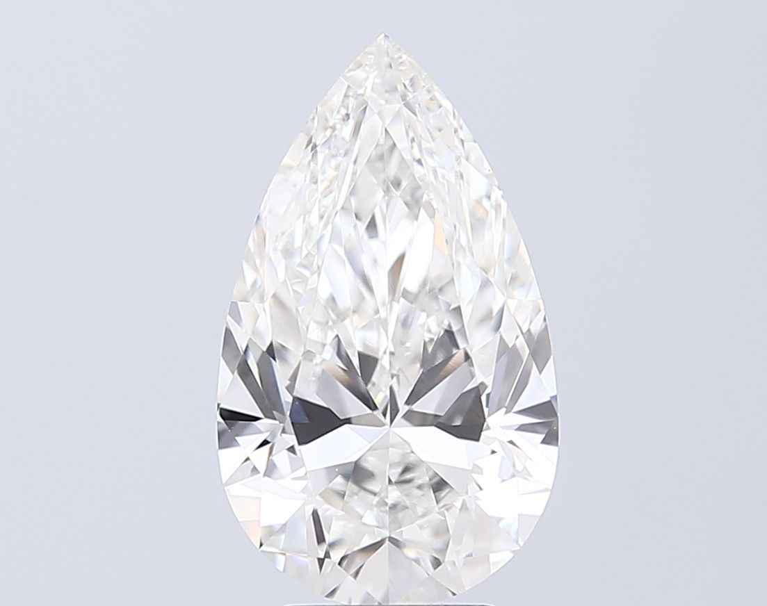 4.20 ct. pear Lab Grown Diamond front image