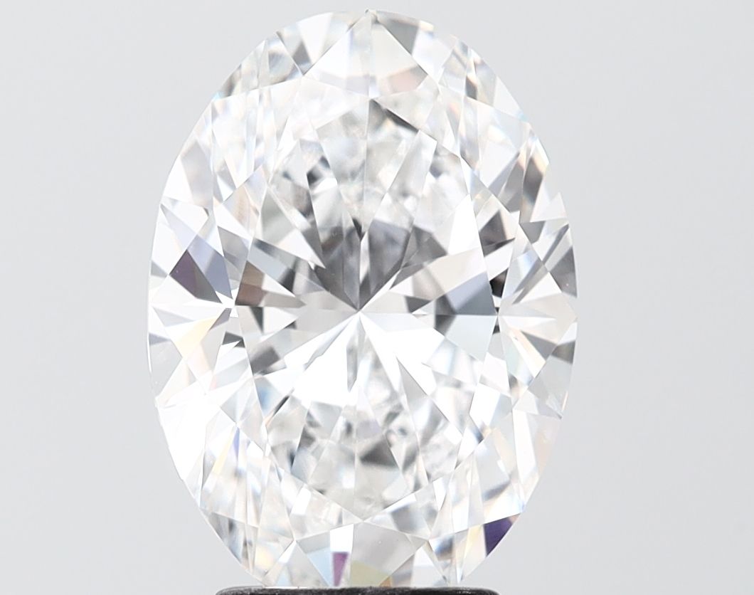 4.07 ct. oval Lab Grown Diamond front image