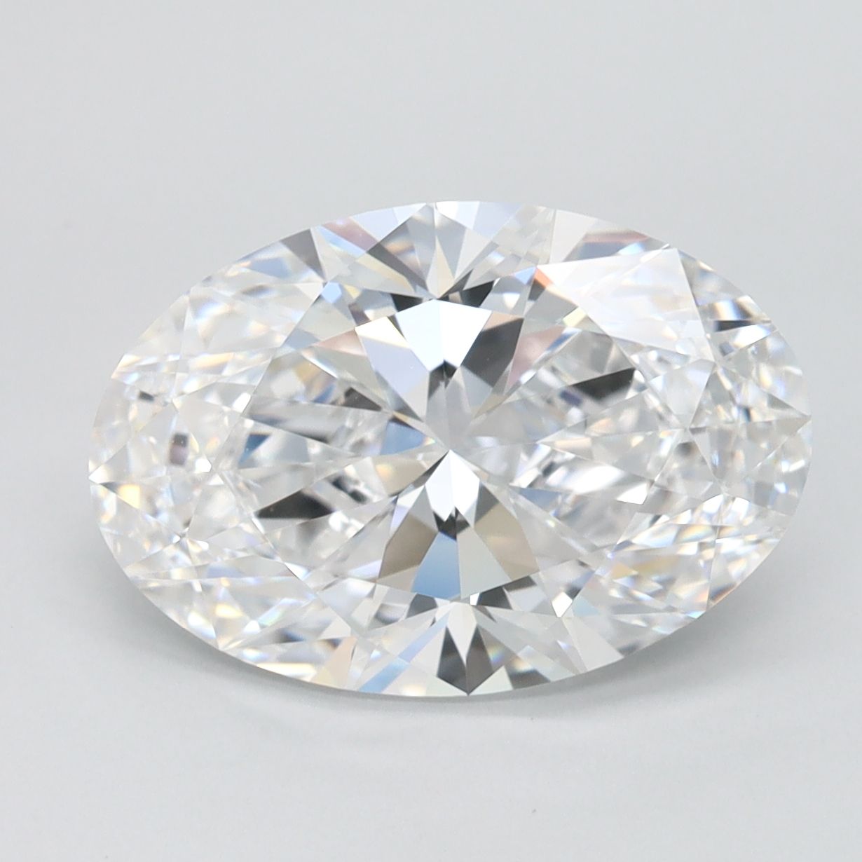 3.08 ct. oval Lab Grown Diamond front image
