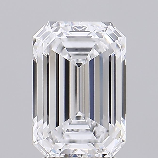3.02 ct. emerald Lab Grown Diamond front image