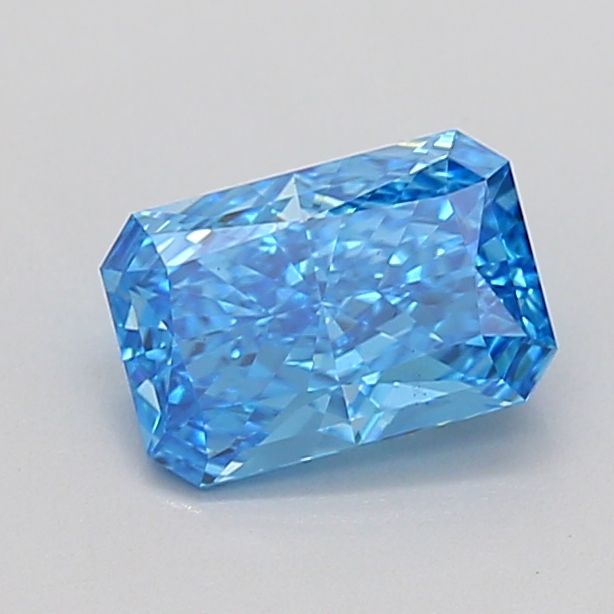0.9 CT Fancy Vivid Blue RADIANT