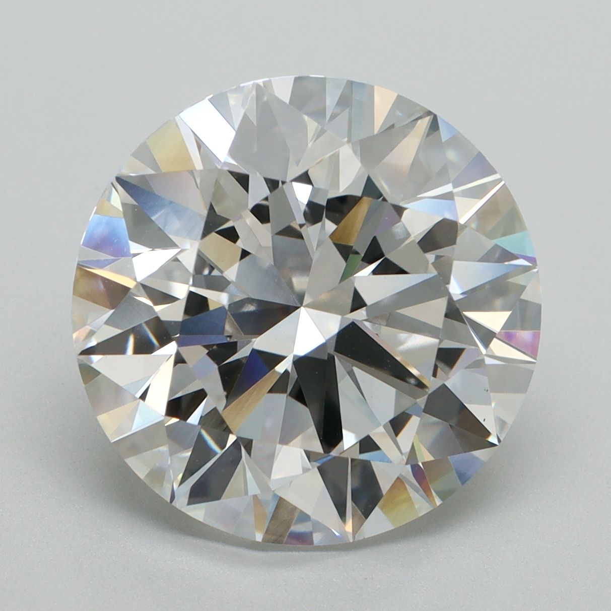 7.14 ct. round Lab Grown Diamond front image