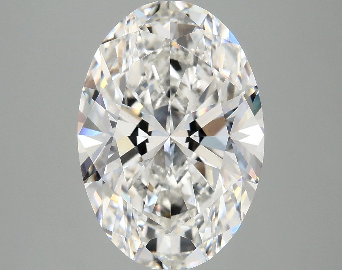 5.04 ct. oval Lab Grown Diamond front image