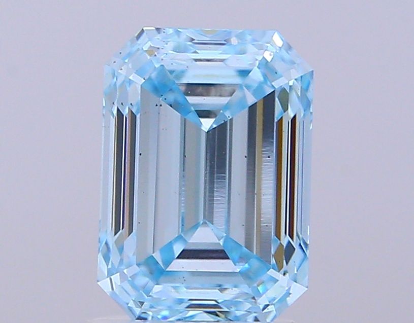 3.08 ct. emerald Lab Grown Diamond front image