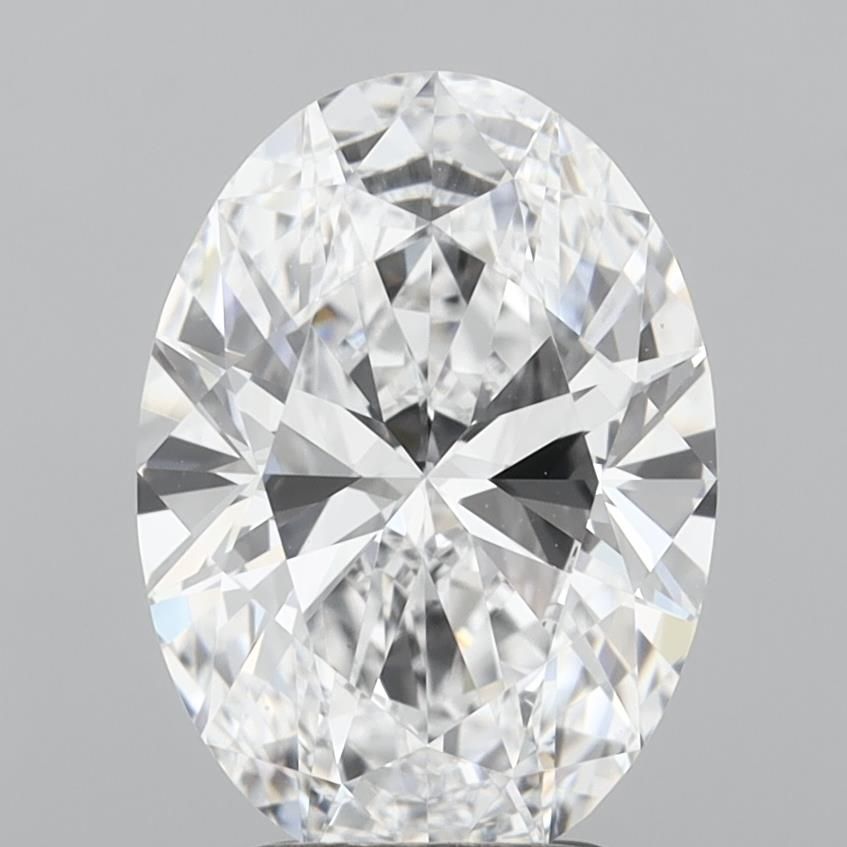 3.05 ct. oval Lab Grown Diamond front image