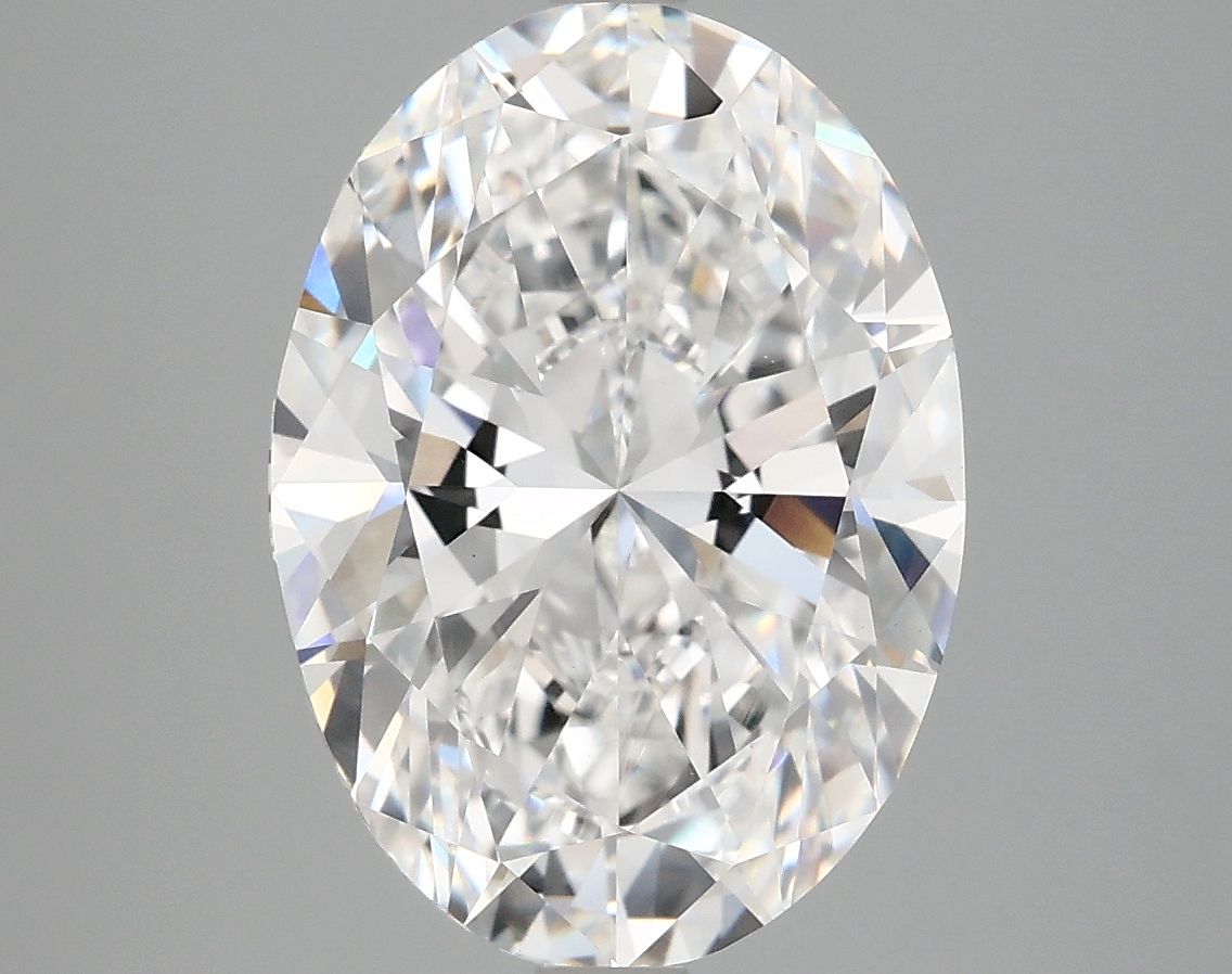 5.01 ct. oval Lab Grown Diamond front image