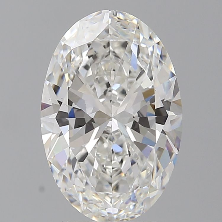 3.52 ct. oval Lab Grown Diamond front image