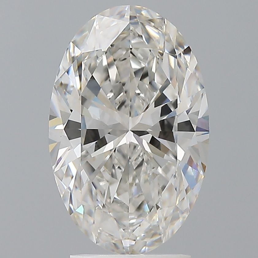 3.10 ct. oval Lab Grown Diamond front image