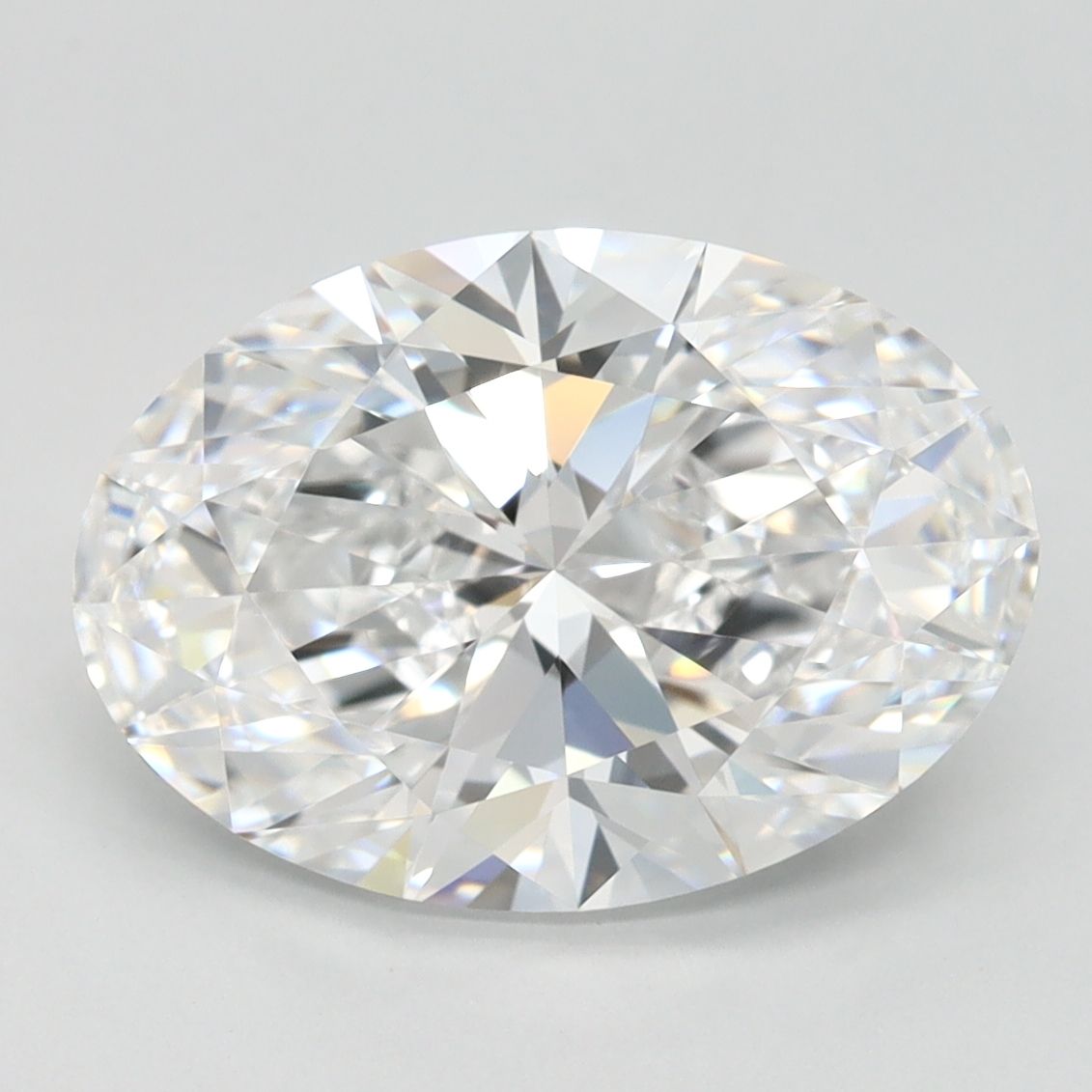 3.23 ct. oval Lab Grown Diamond front image