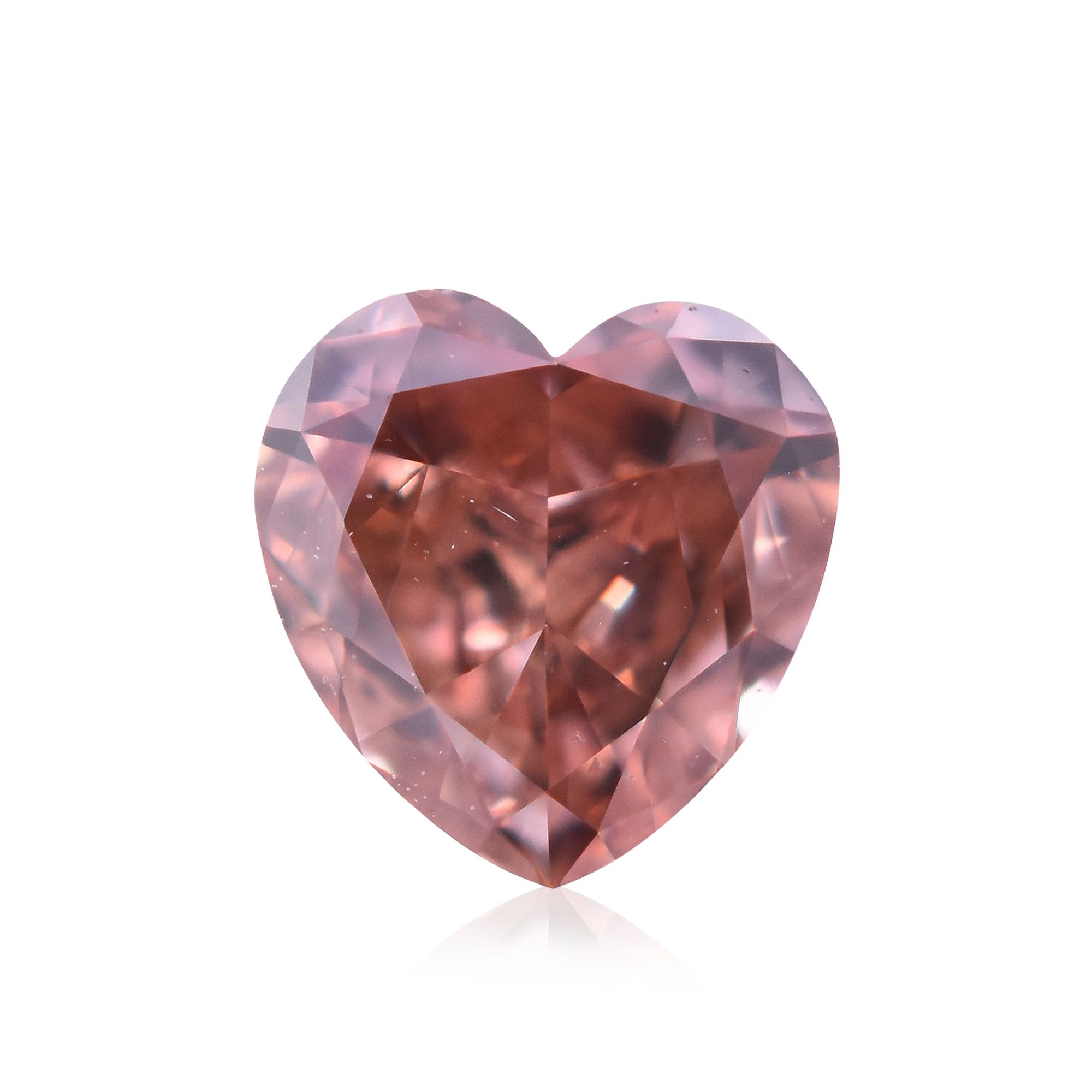 Diament 0.23 ct Fancy Deep Orangey Pink/VS1