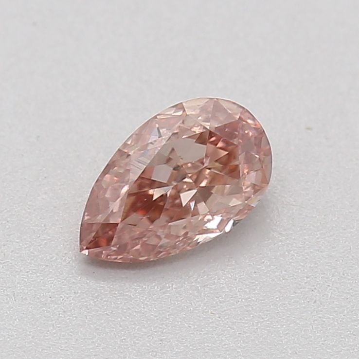 Diament 0.25 ct Fancy Brownish Orangey Pink/VS2