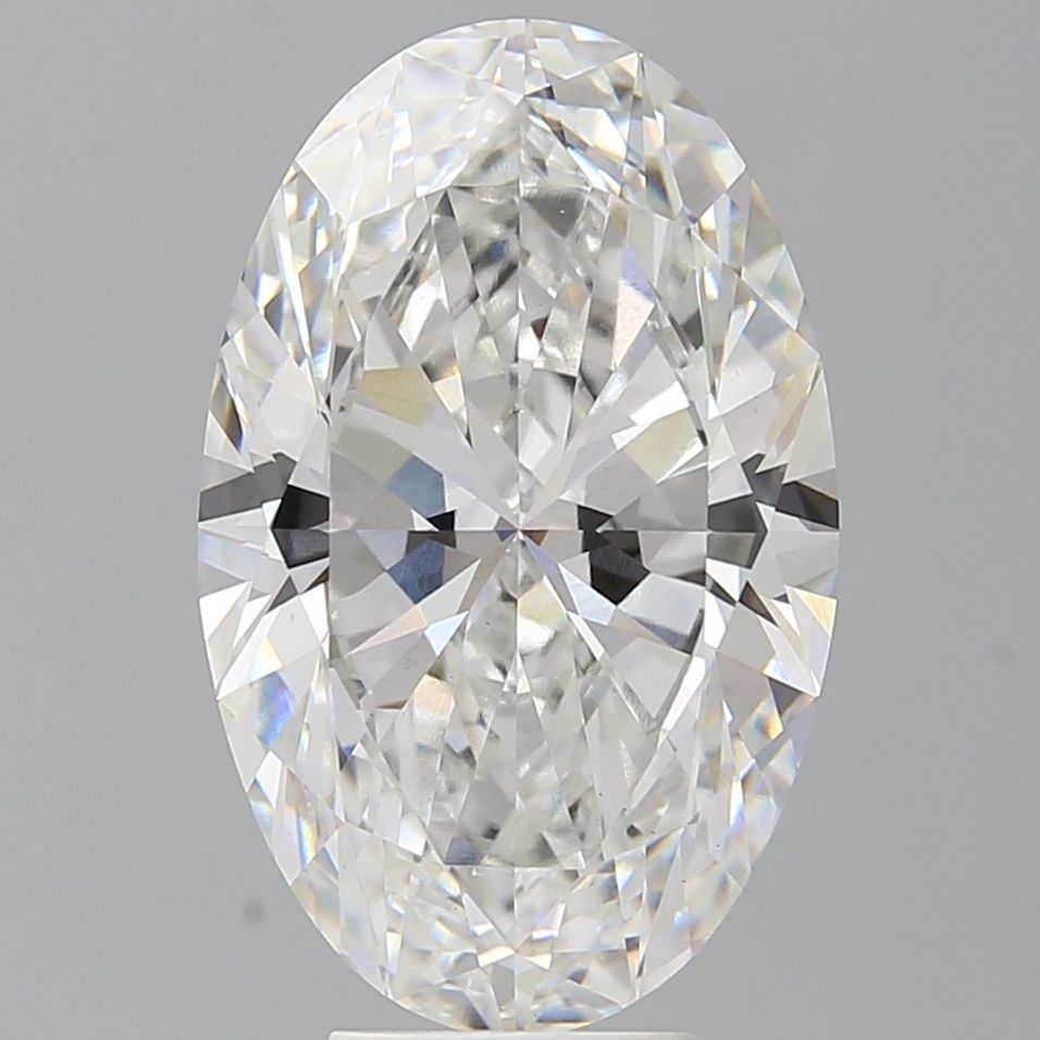 7.04 ct. oval Lab Grown Diamond front image