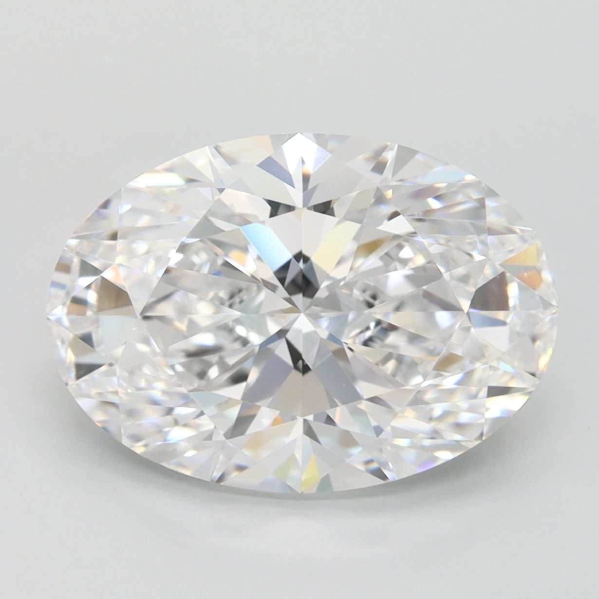 4.02 ct. oval Lab Grown Diamond front image