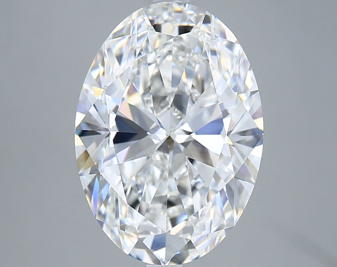 5.43 ct. oval Lab Grown Diamond front image