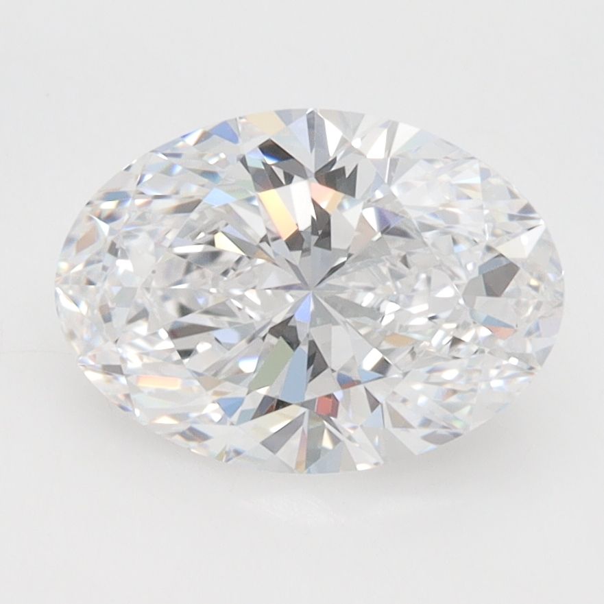 2.10 ct. oval Lab Grown Diamond front image