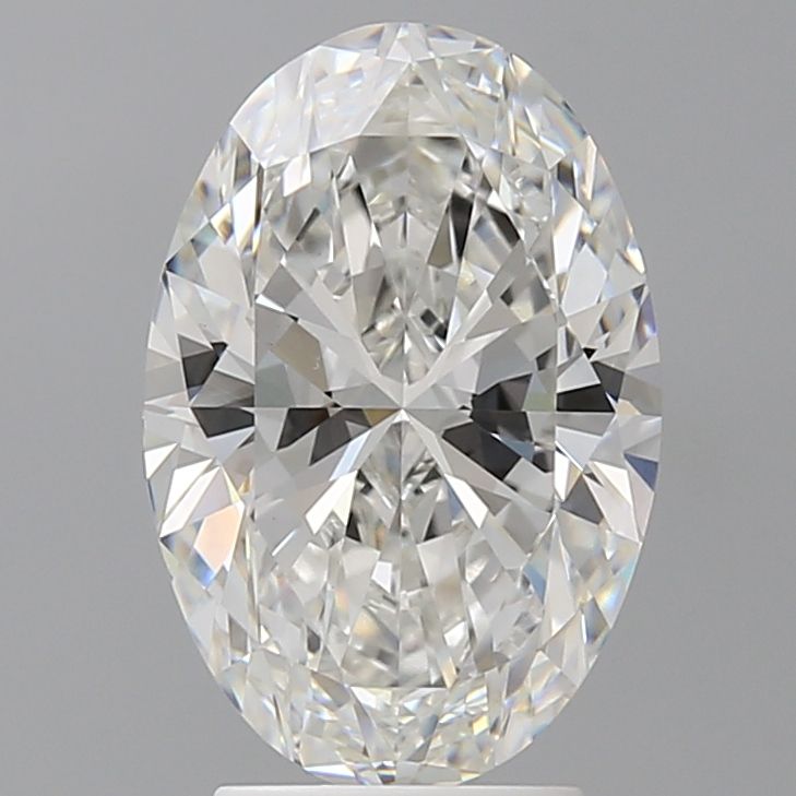 3.52 ct. oval Lab Grown Diamond front image