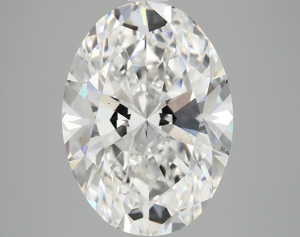 5.05 ct. oval Lab Grown Diamond front image