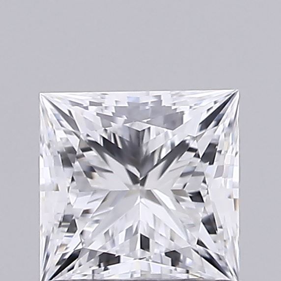 0.72 ct. princess Lab Grown Diamond front image