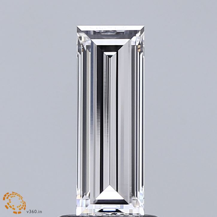 1.11 ct lab-grown Baguette Diamond