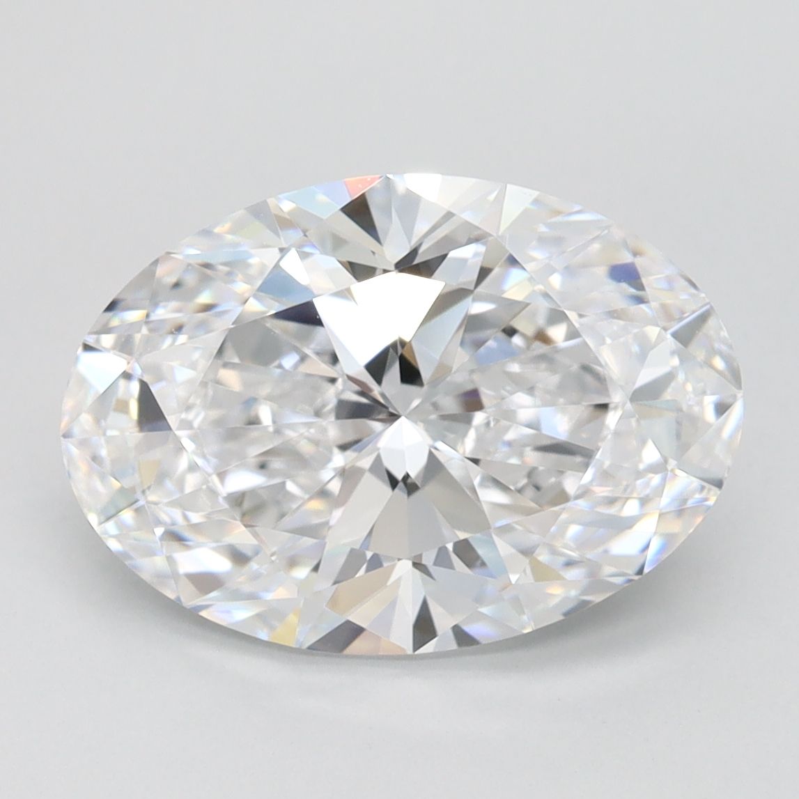 2.90 ct. oval Lab Grown Diamond front image