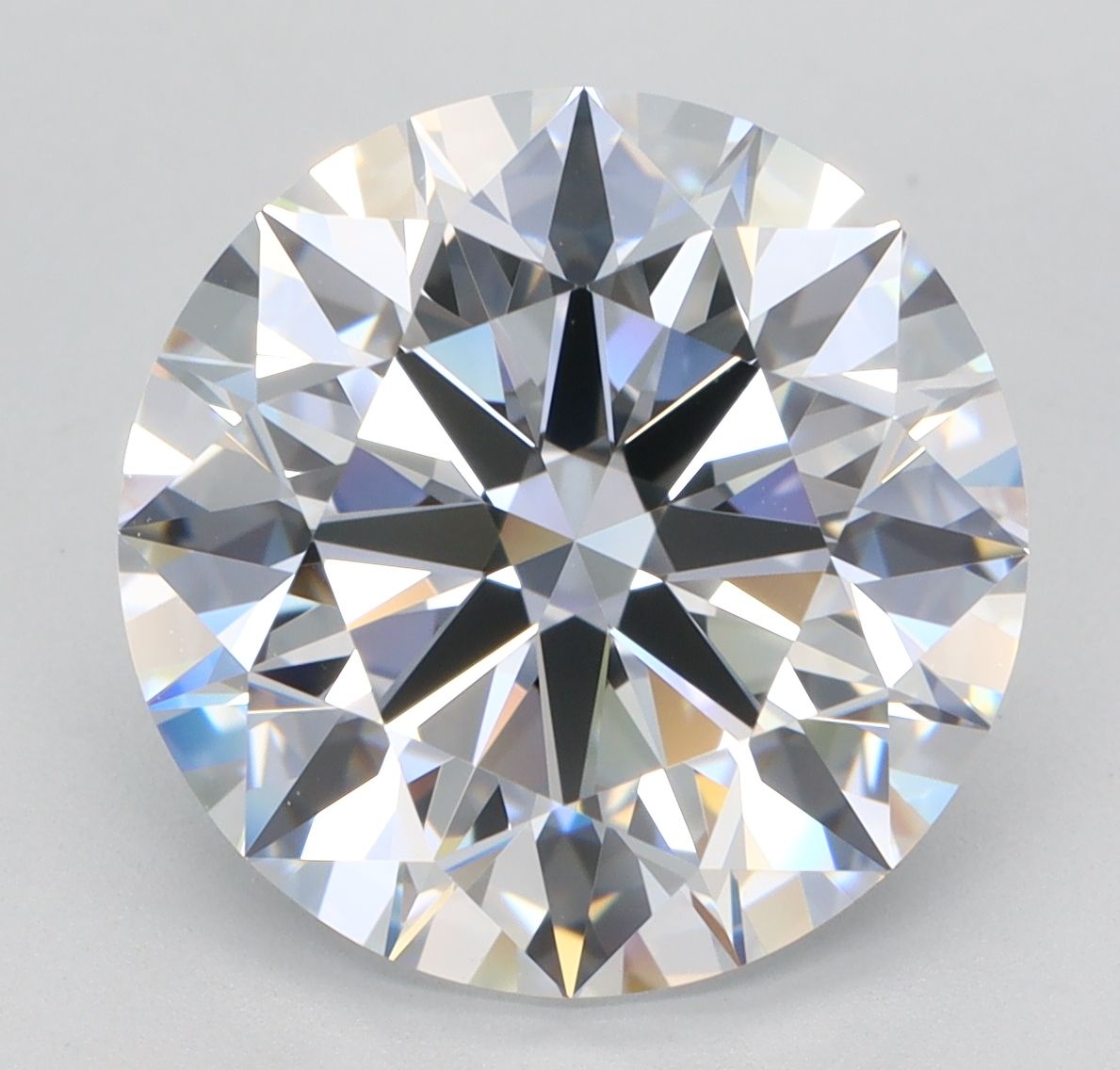 5.36 ct. round Lab Grown Diamond front image