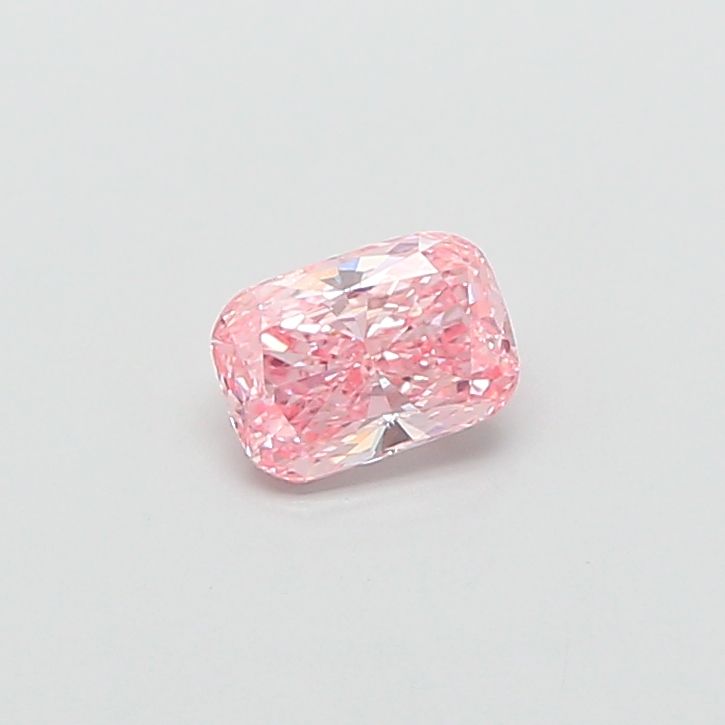 0.79 CT Fancy Vivid Pink CUSHION MODIFIED