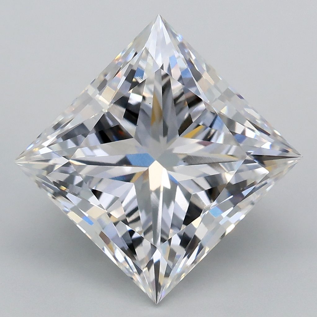 4.09 ct. princess Lab Grown Diamond front image