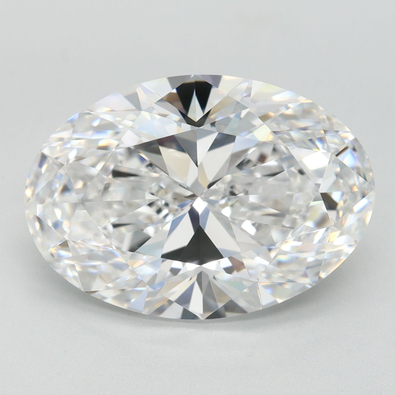 5.01 ct. oval Lab Grown Diamond front image
